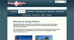 Desktop Screenshot of orangeharborcoop.com